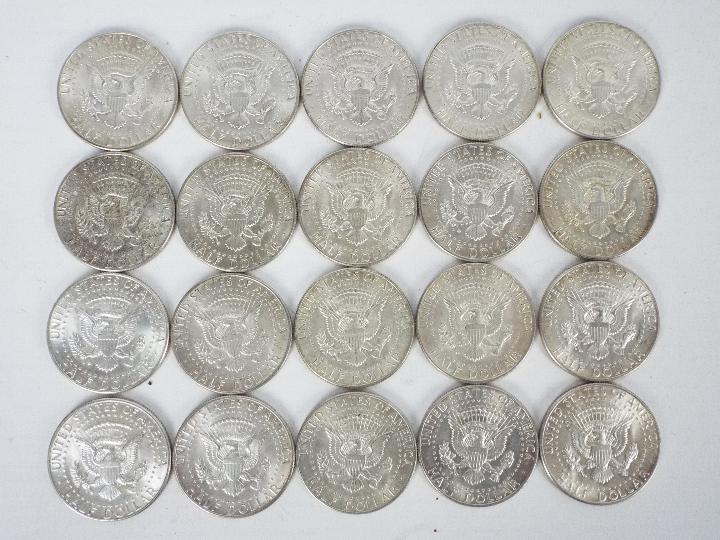 US Silver Coin Group - Twenty 1964 Kennedy Half Dollar coins. - Image 3 of 5