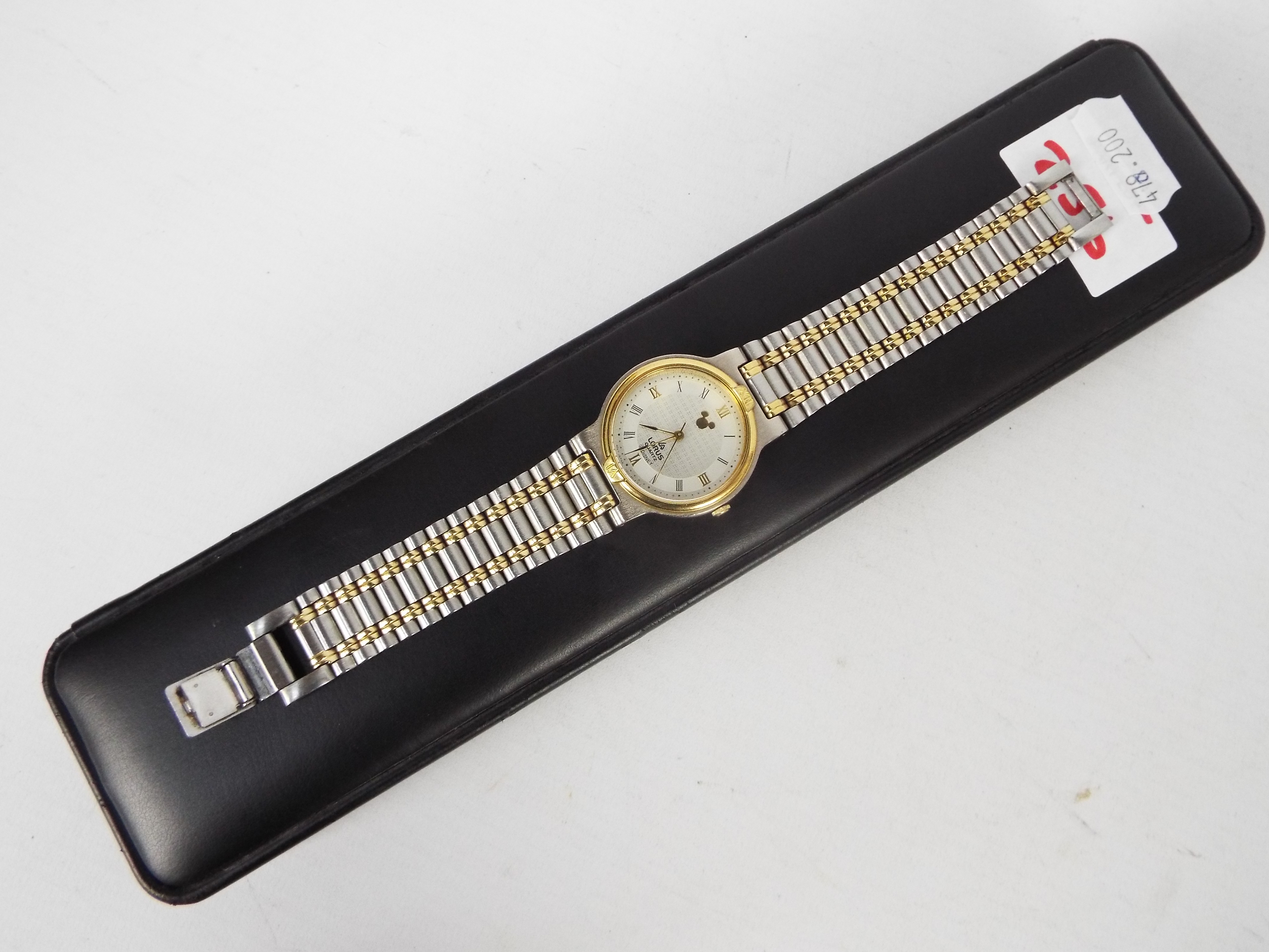 Disney - Lorus - a Lorus wristwatch with a Mickey Mouse design on the dial, - Image 2 of 4