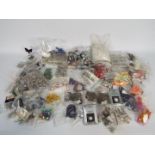 A collection of unused Palloy zinc alloy beads, jewellery crafting equipment, beads and similar,