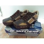 Skechers USA - a pair of dark brown and