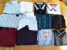 A job lot of 12 gentlemen's shirts, vari