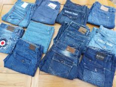 Jeans - a job lot of 11 pairs of Jeans,