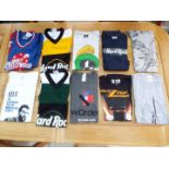 T Shirts - a job lot of ten T Shirts as illustrated, various adult sizes,