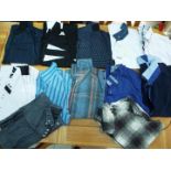 A job lot of 12 gentlemen's shirts, vari