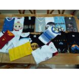 A job lot of 18 T-shirts, all different, adult sizes,