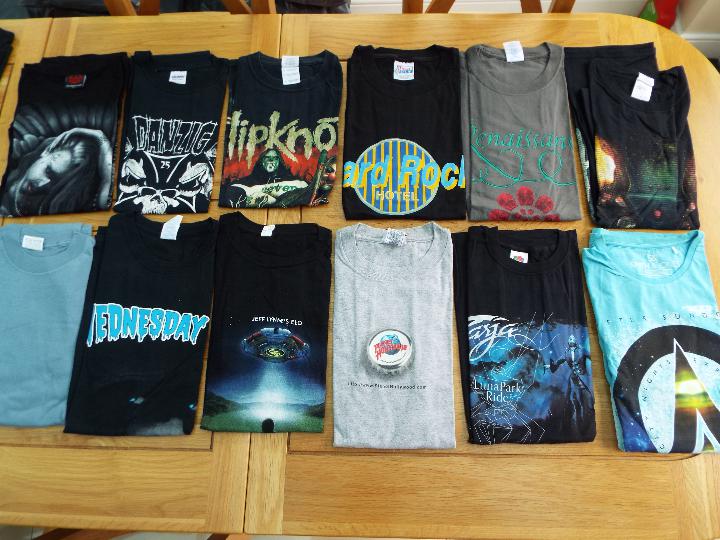 Tee Shirts - a job lot of 12 Tee Shirts,