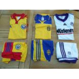 Football Shirts and Shorts - 3 sets comp