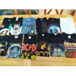 Tee Shirts - a job lot of 12 Tee Shirts,