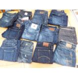 Jeans - a job lot of 12 pairs of Jeans,
