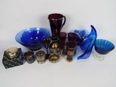 Lot to include glassware, plated ware an