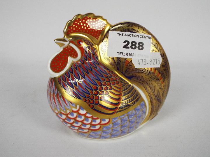 Royal Crown Derby - A Farmyard Cockerel - Image 3 of 5