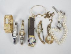 A collection of lady's watches to includ