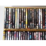 DVDs - two boxes containing approximately 60 film dvds [2]