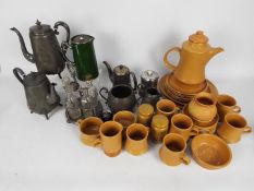 Lot to include ceramics, plated ware and similar.
