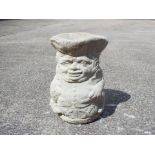 Garden Stoneware - a reconstituted stone planter in the form of a Toby jug,