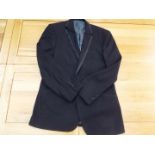 A gentleman's dress jacket, black, size 40R,