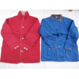 Cotton Traders - two jackets, red and blue as illustrated, both size M,