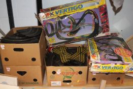 Tomy, Scalextric - A large quantity of Scalextric track and two tomy AFX Vertigo sets,