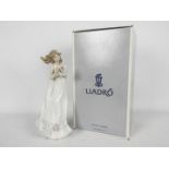 Lladro - A boxed Lladro figurine # 6777, Butterfly Treasures,