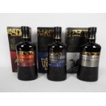 Highland Park - Three special edition single malt Scotch whiskies from the Viking Legend comprising