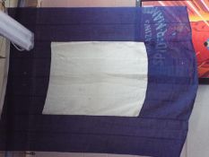 Signal Flag - an original Naval signal flag - P (About to Sail) - size approx ___