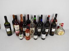 Wine, sherry, liqueur and similar.