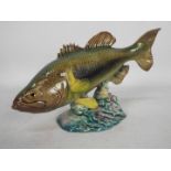 A Beswick study of a Large Mouthed Black Bass, impressed 1266 to the base, approximately 12.