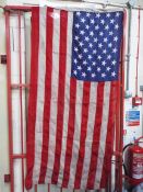 An original 50 Star America Flag, measuring approximately ...