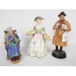 Royal Doulton - Three figurines comprising Lambing Time HN1890,