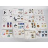 Philately - A collection of approximately 100 Cotswold Covers first day covers,