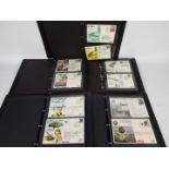 Philately - Five albums of flown first day covers, RAF / aviation related.