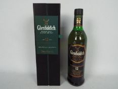 Glenfiddich - A 70cl bottle of 12 Year Old single malt whisky, 40% ABV,