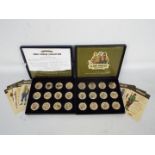 Two limited edition Westminster Collection World War Two commemorative coins sets comprising D-Day