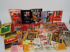Liverpool Football Club - A collection of matchday programmes, Cup Finals,