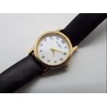 A lady's 9ct gold cased Rotary wrist watch.