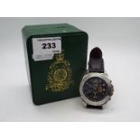 A limited edition Bradford Exchange Royal Marines chronograph,