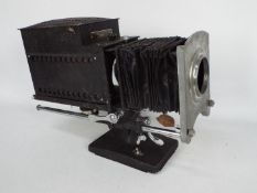 An Ensign Optiscope No9 lantern slide projector.