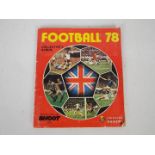 Football Sticker Album - Panini Football 78, complete.