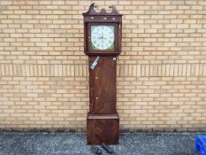 A good early 19th century mahogany 8-day longcase clock,