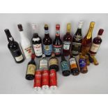 Mixed lot to include wine, spirits,