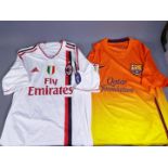 Football Shirts - two replica football s