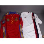 Football Shirts - two replica football s