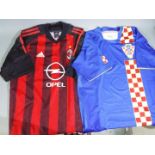 Football Shirts - two replica football s