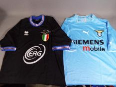 Football Shirts - two replica football shirts