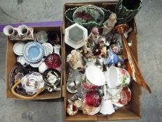 Mixed lot comprising glassware to includ