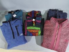 Clothing - four Weird Fish jackets and one knitted hoodie Condition Report: Knitted hoodie is size
