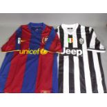 Football Shirts - two replica football s