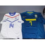 Football Shirts - two replica football s