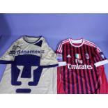 Football Shirts - two replica football s