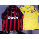 Football Shirts - two replica football s